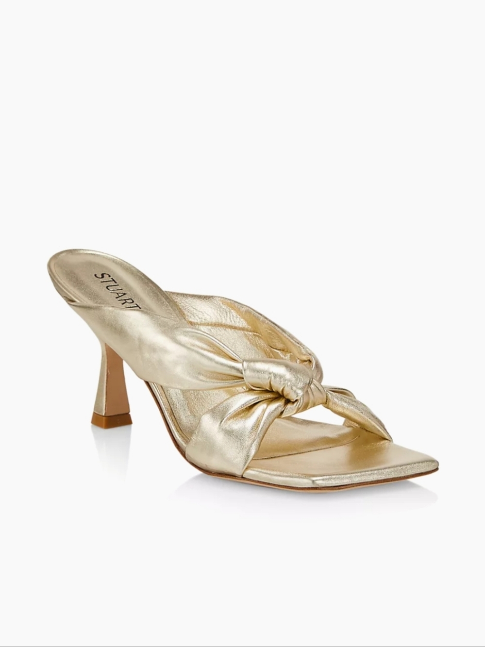 Stuart Weitzman Gold Women's Shoes - Picture 3 of 13